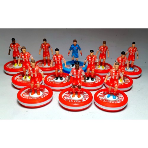 Subbuteo Andrew Table Soccer Olympiacos 2025-26 on WSB Professional Bases